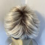 Blonde rooted short wig. Blss627