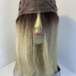 Superb blonde rooted long new wig. Blls303