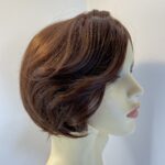 Lovely auburn brown shiny wig. Brms769