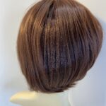Lovely auburn brown shiny wig. Brms769