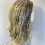 Long blonde rooted wig. Blls3323