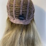 Long blonde rooted wig. Blls3323