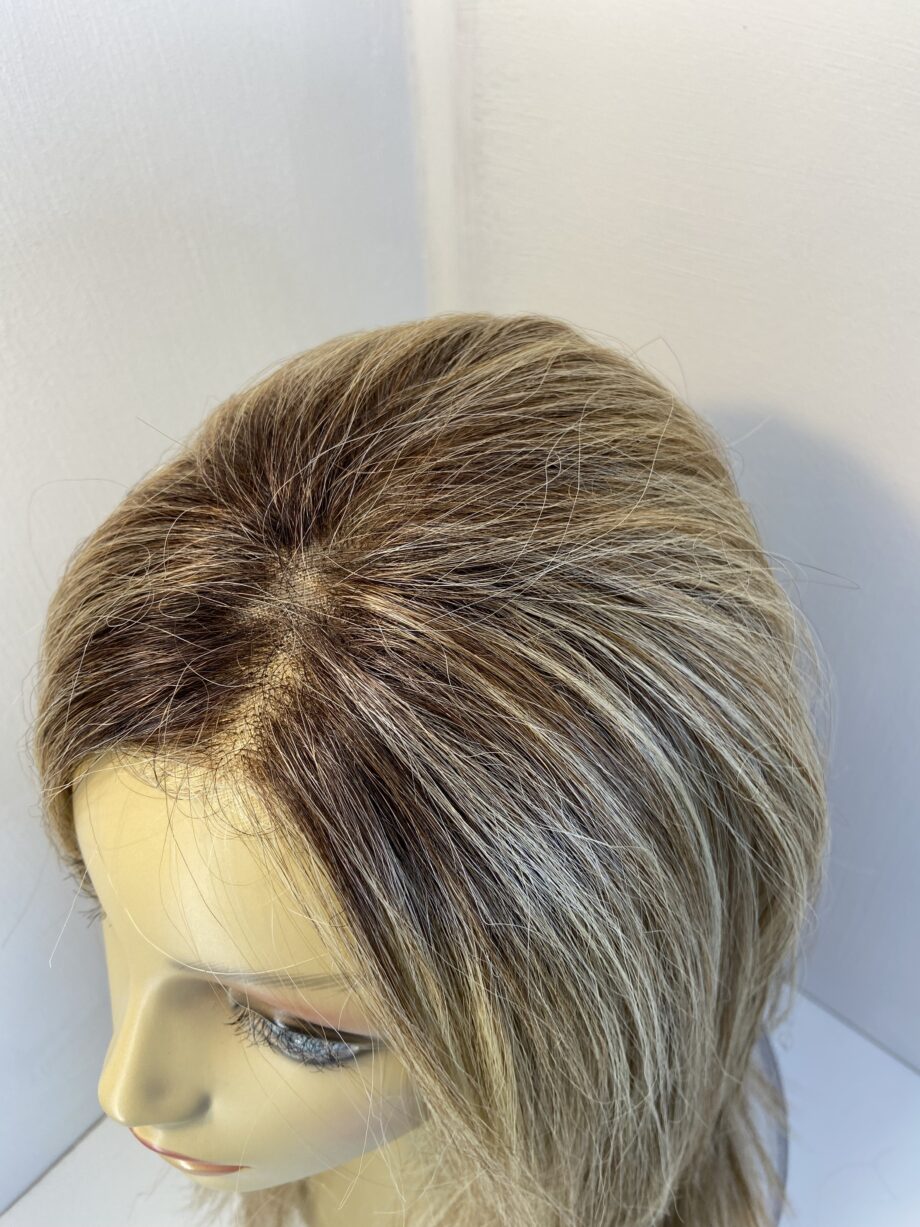 Raquel Welch blonde rooted wig. Blls3325