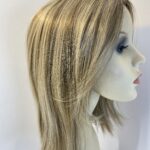 Long blonde rooted designer wig. Blls3327