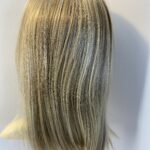 Long blonde rooted designer wig. Blls3327