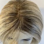 Long blonde rooted designer wig. Blls3327