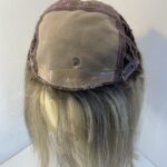 Long blonde rooted designer wig. Blls3327