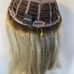 Long blonde rooted designer wig. Blls3327