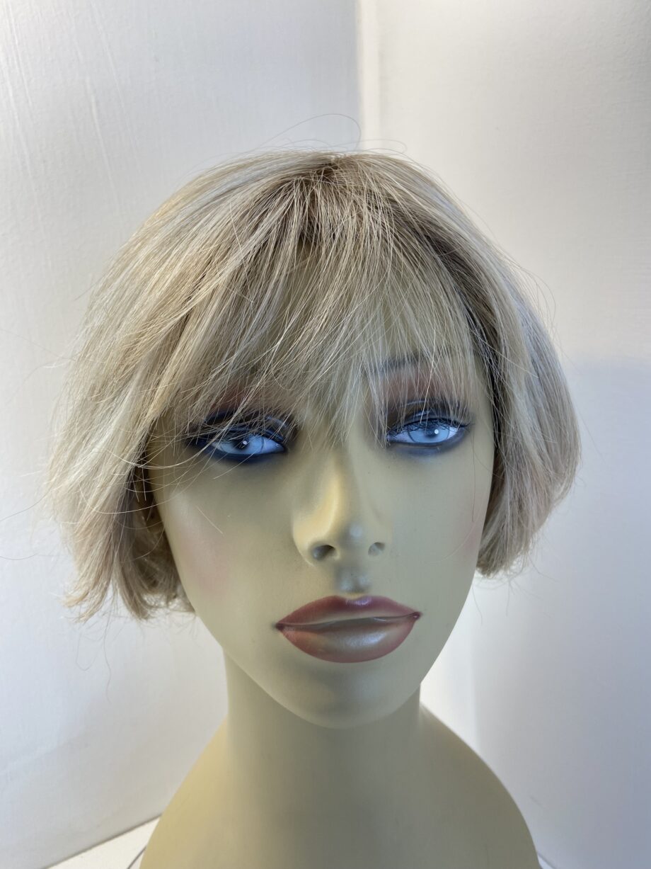 Never worn blonde soft cap wig. Blss3340