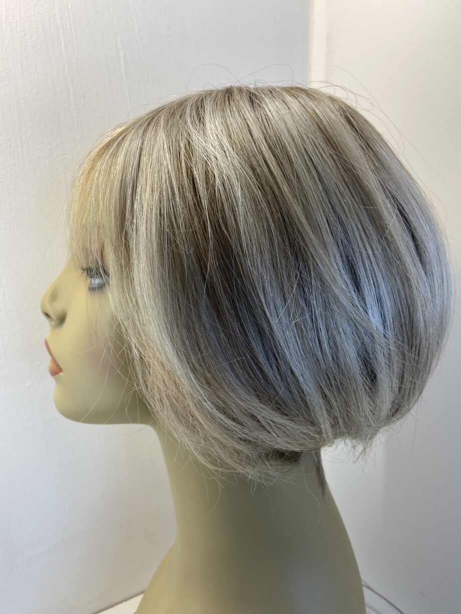 Never worn blonde soft cap wig. Blss3340