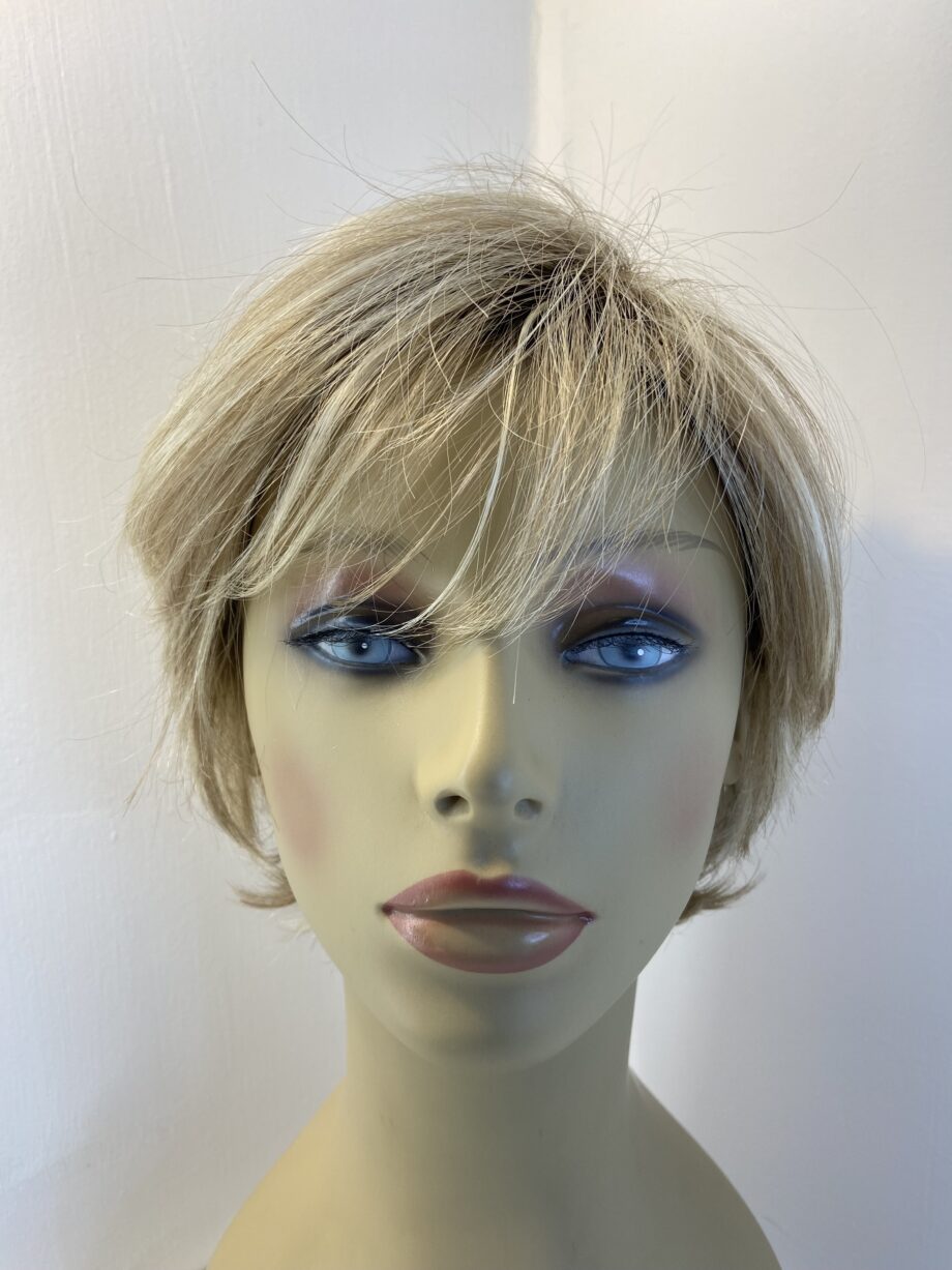 Raquel Welch blonde rooted wig. Blss824
