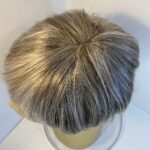 Silver grey modern wig. Gss826