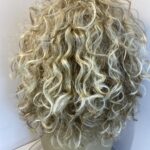 Long curly blonde wig. Bbllc628