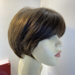 Stylish new brown shiny wig. Bbrss635