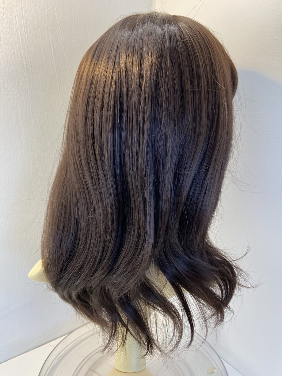 Long new dark brown wig. Brls637