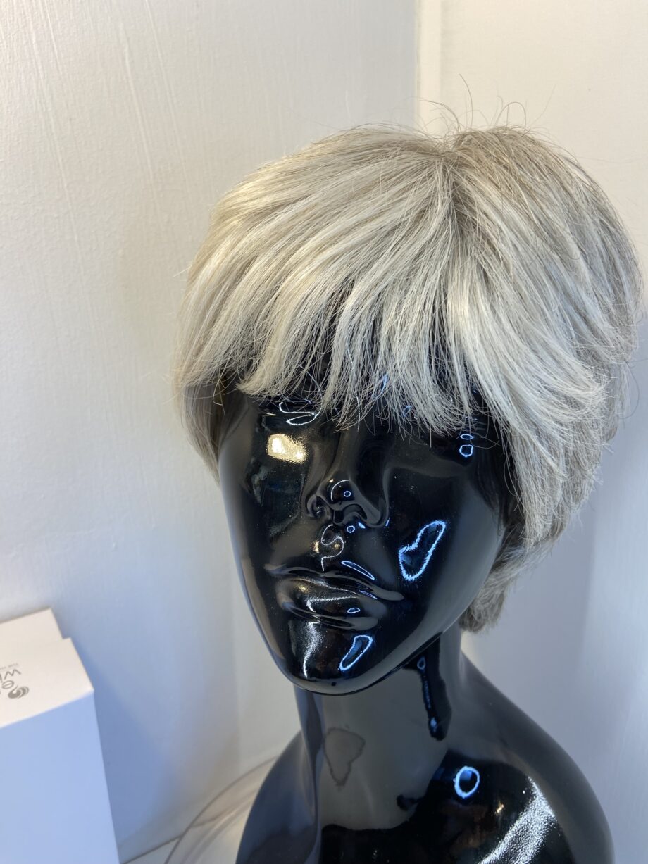 Stunning grey new hair society wig. Bgss645