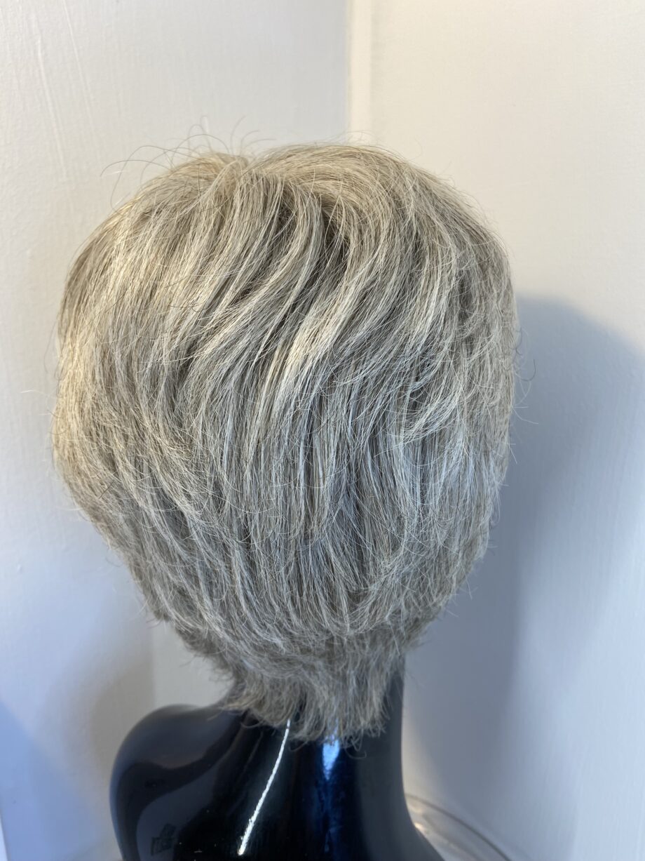 Stunning grey new hair society wig. Bgss645
