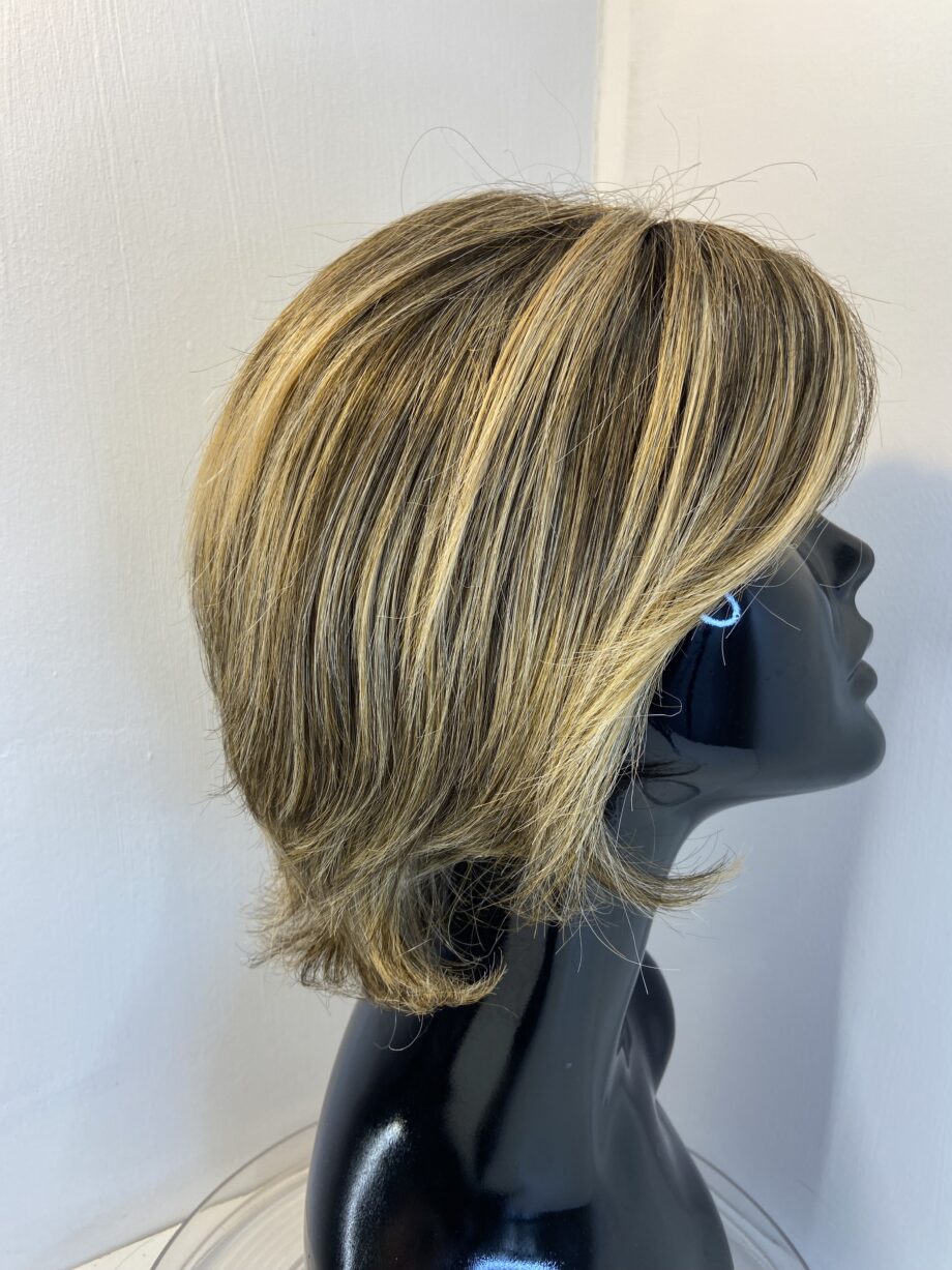 Highlighted brown/blonde wig. Brsw3348