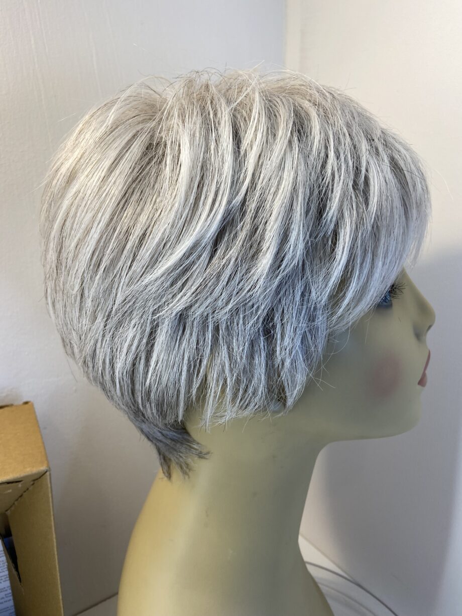 Natural image silver grey wig. Bgss656