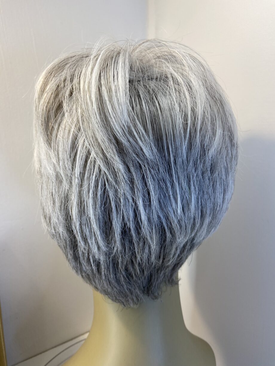 Natural image silver grey wig. Bgss656