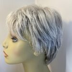 Natural image silver grey wig. Bgss656