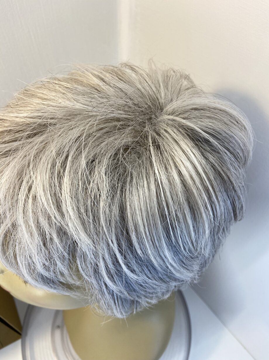 Natural image silver grey wig. Bgss656