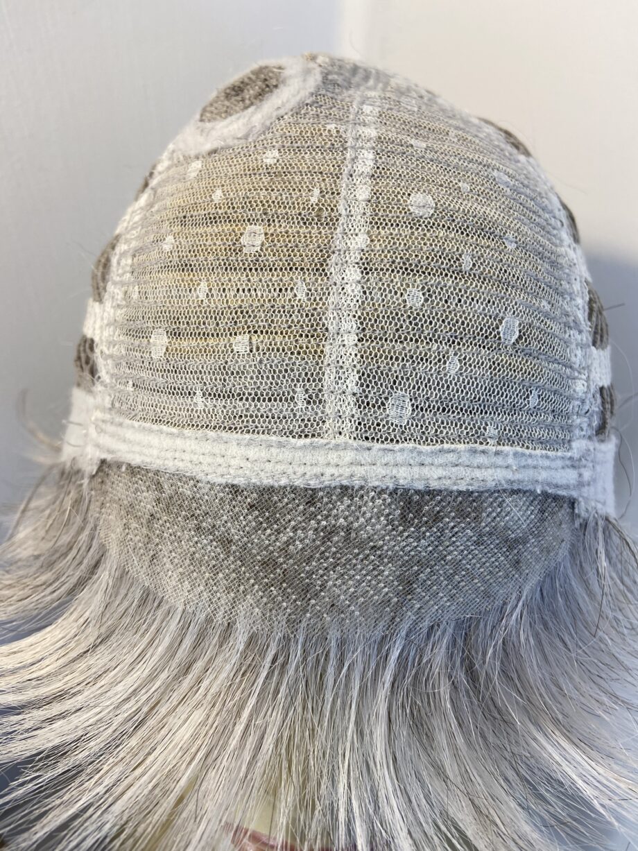 Natural image silver grey wig. Bgss656