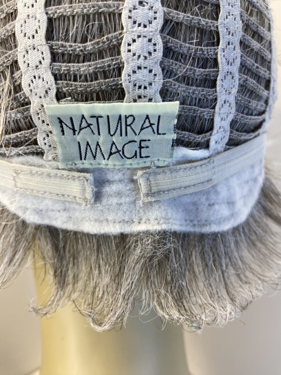 Natural image silver grey wig. Bgss656