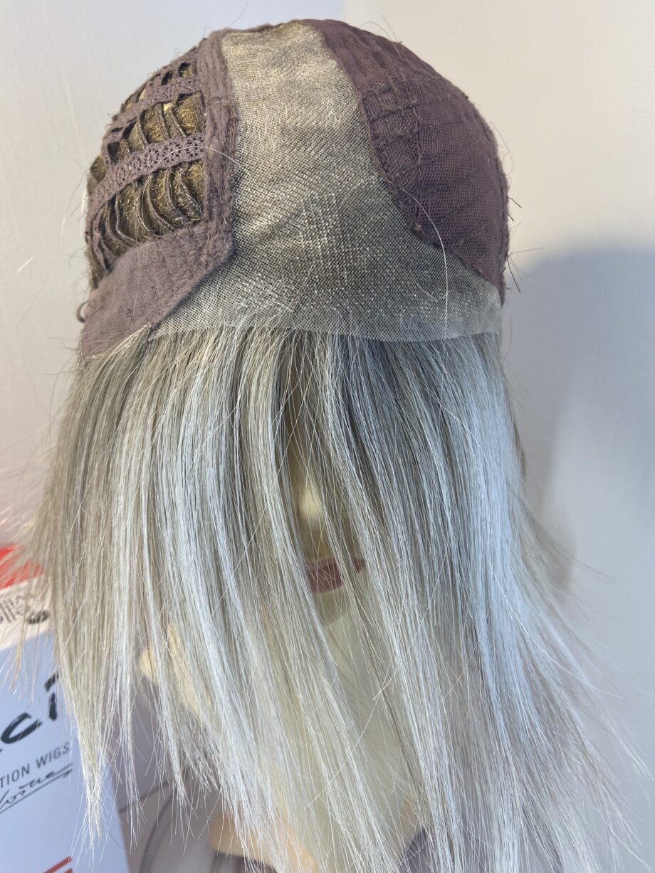 Champagne rooted new designer wig. Bblms665