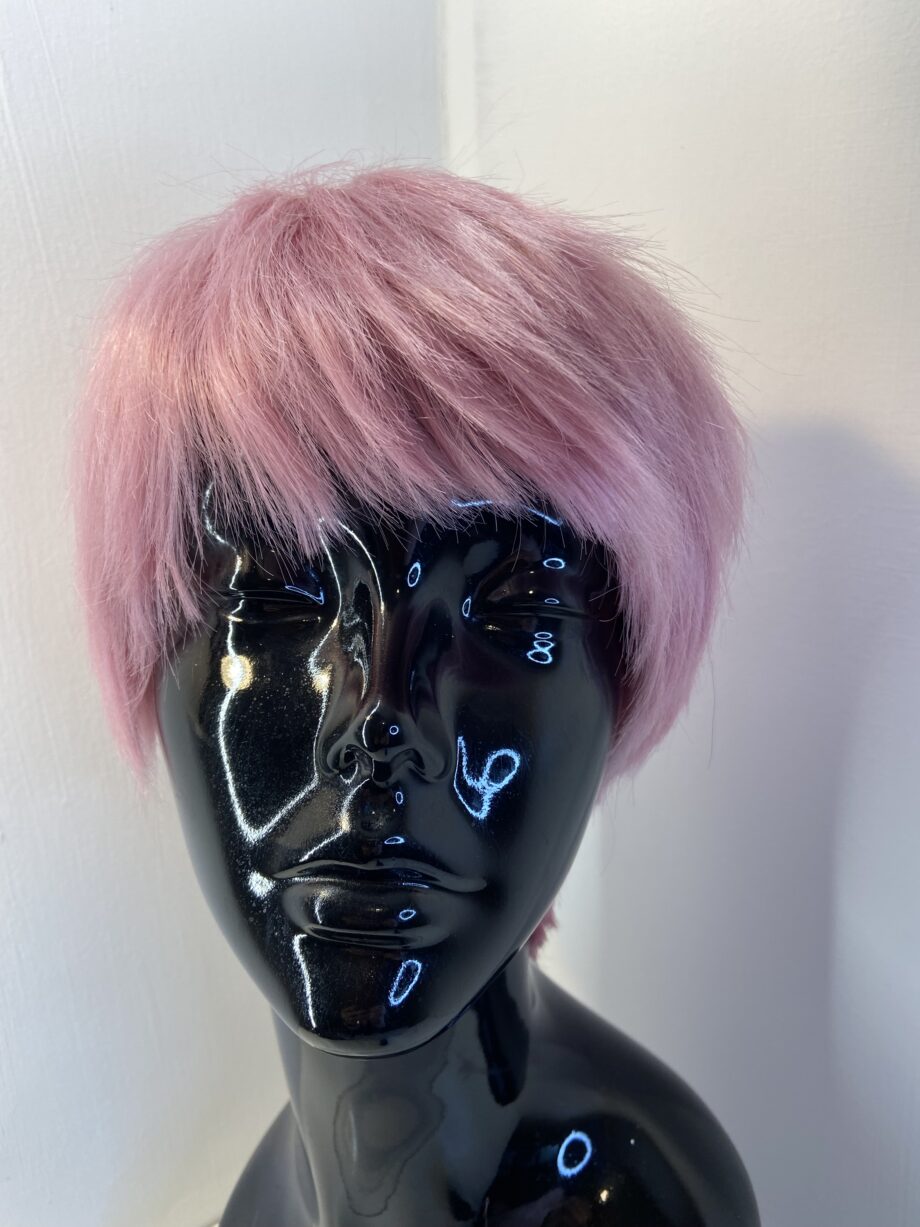 Short pink new wig. Pinkss104