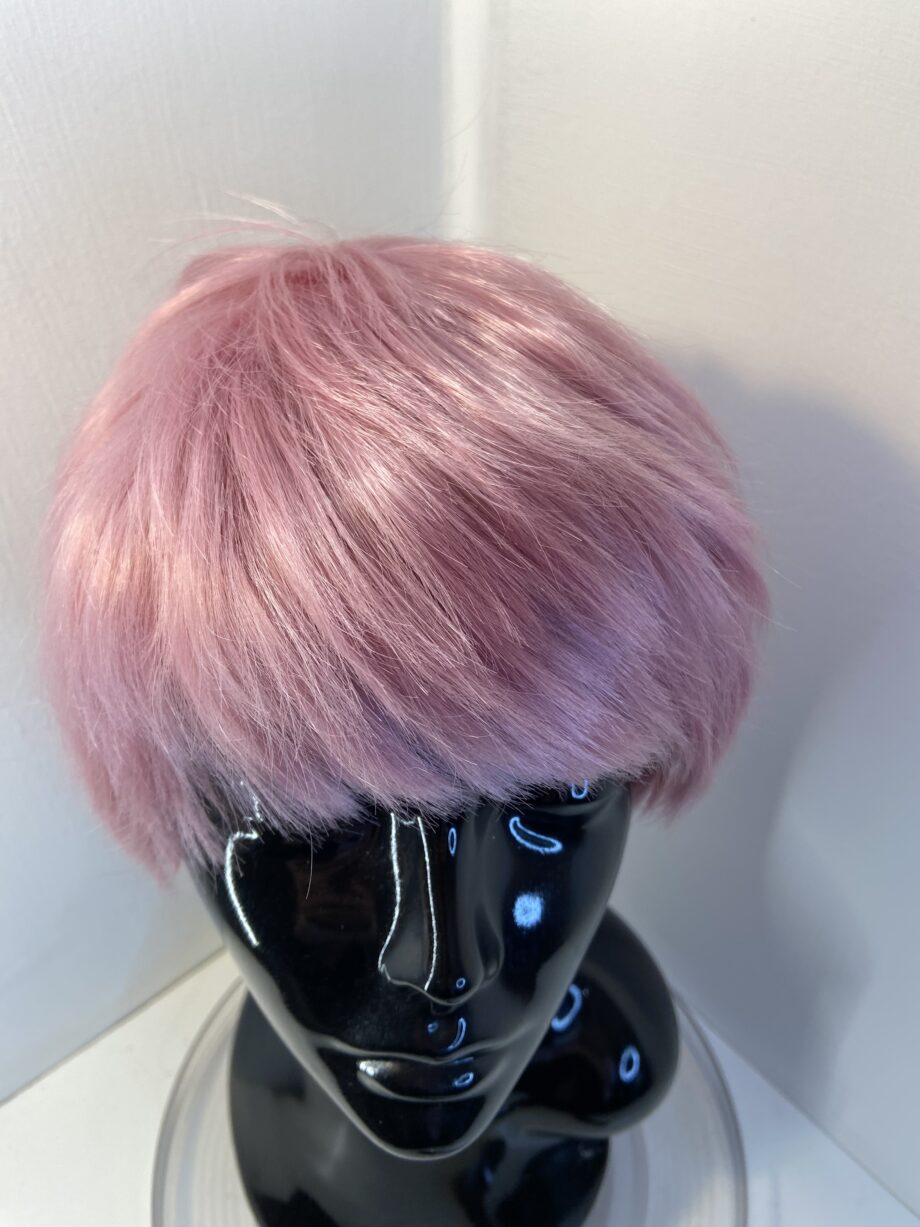 Short pink new wig. Pinkss104