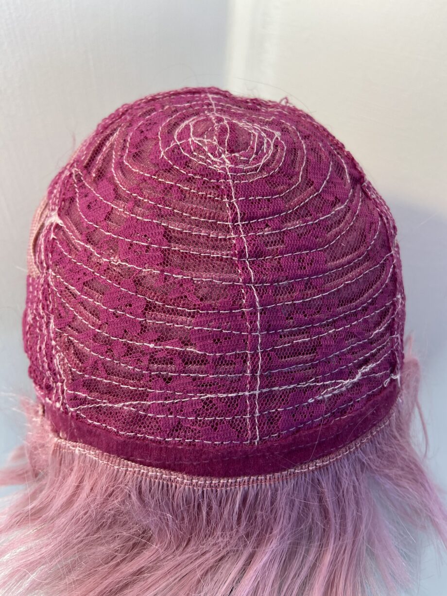 Short pink new wig. Pinkss104