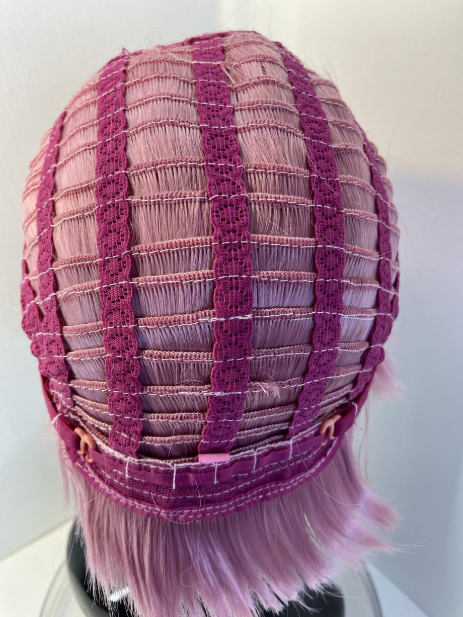 Short pink new wig. Pinkss104