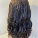 Stunning long dark brown wavy wig. Brlw109