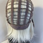 Silky blonde rooted wig. Blms114