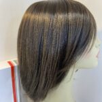 Sleek brown new wig. Bbrms677