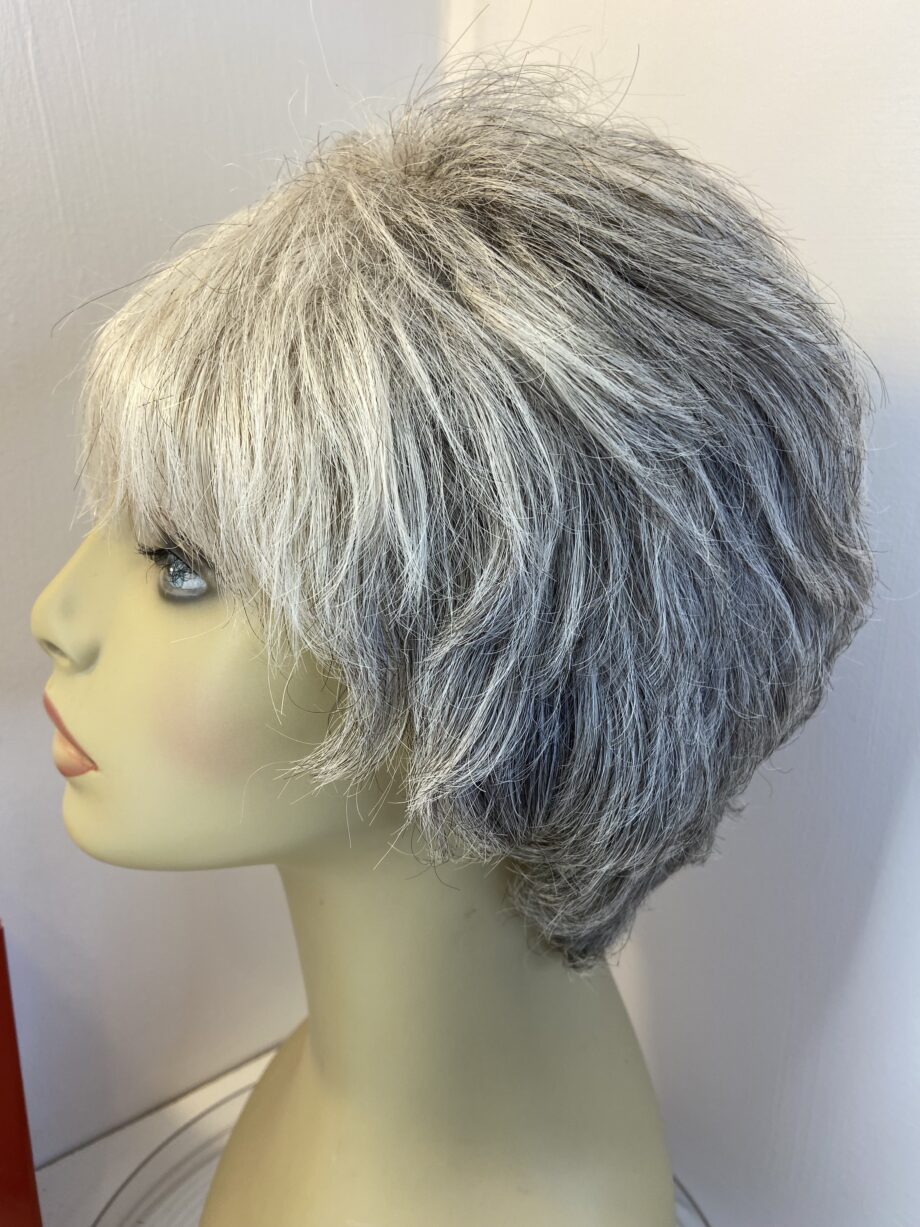 Rene of Paris silver grey wig. Bgss680