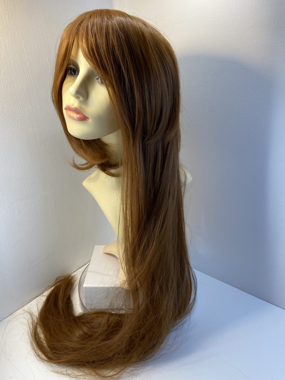 Very long copper wig. Cols3361