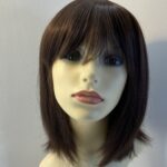 Brown beautiful mid length wig. Brms3363