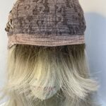 Long blonde rooted wig. Blls653