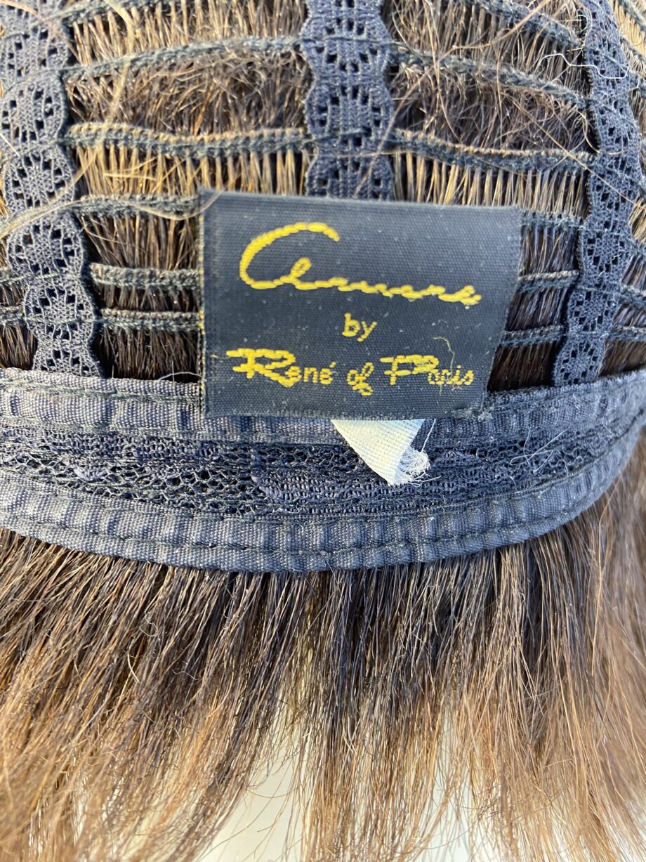 Rene of Paris brown highlighted wig. Brss3370