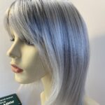Silver rooted mid  lenght wig. Bgms682