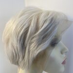 New soft cap white silver wig. Wss3379