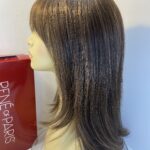 Long ginger brown Rene of Paris wig. Bbrls690