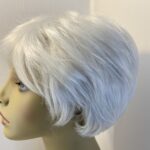 As new white short wig. Wss118
