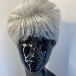 New short silver grey wig. Gsw771