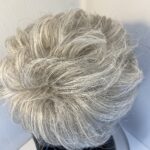 New short silver grey wig. Gsw771