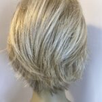 Stylish blonde wig. Blms138