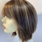 Brown mid length wig. Brls3387