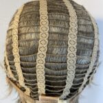 Blonde stylish short wig. Blss843
